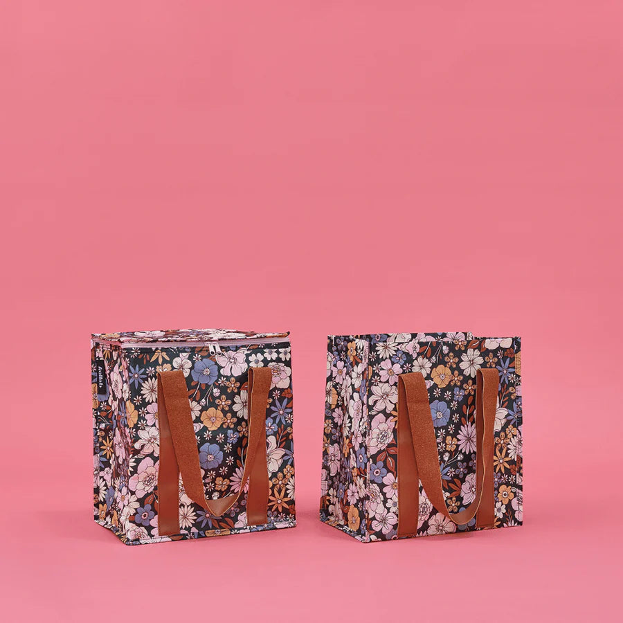 Market Bag Lilac Fields