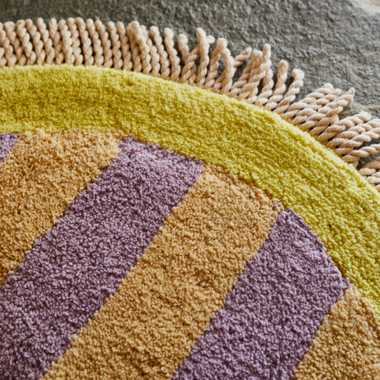 Jarita Bath Mat Mauve