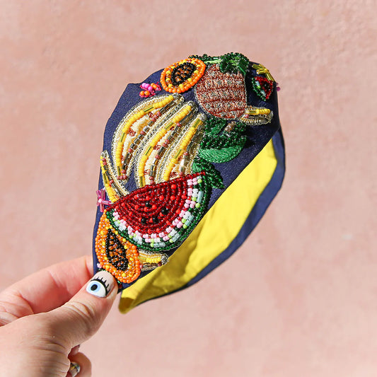 Fruit Salad Beaded Headband