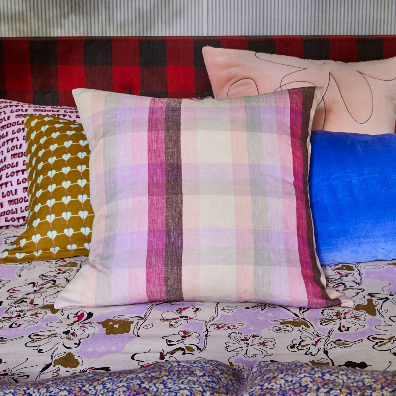 Fifer Flamingo Euro Pillowcase Set