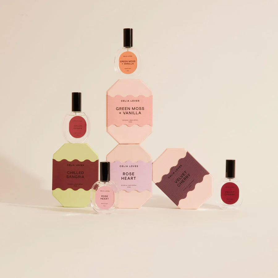 Green Moss + Vanilla Room + Linen Spray