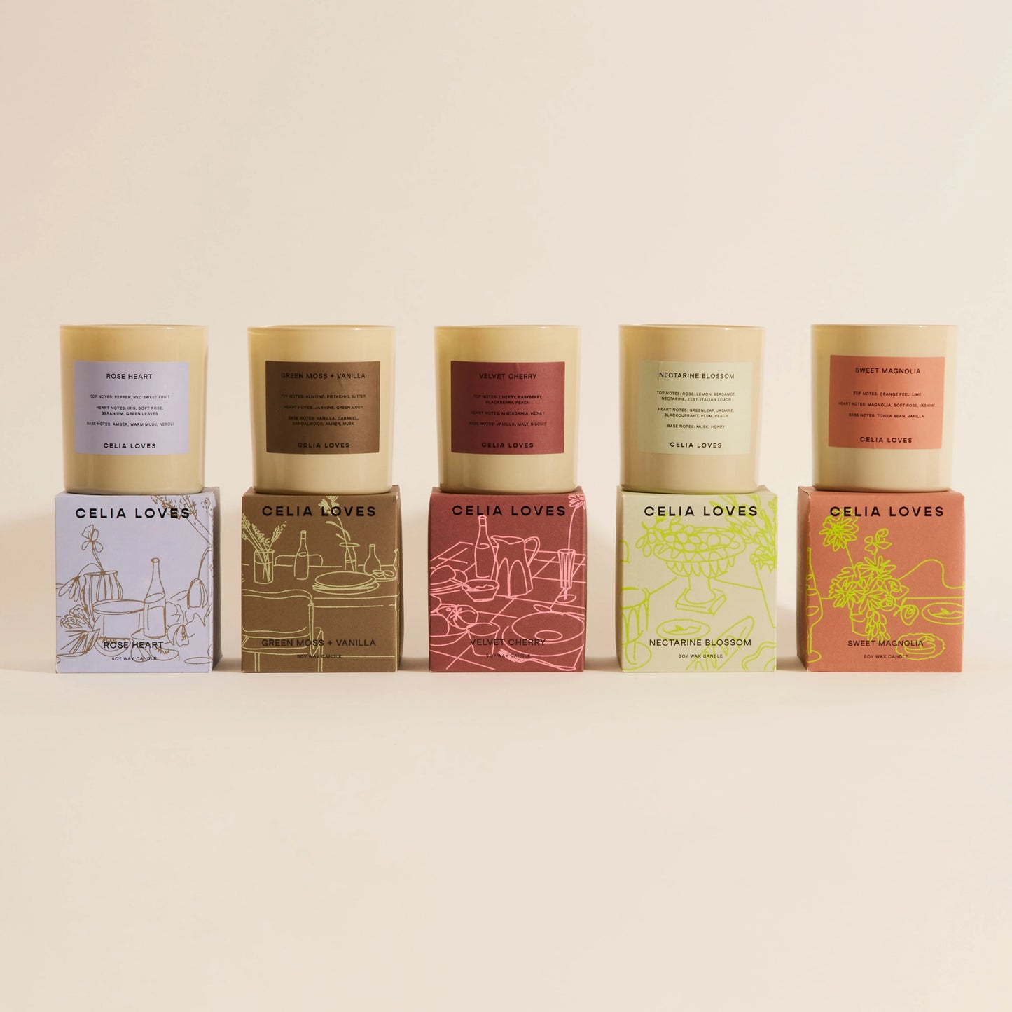 Green Moss + Vanilla Candle