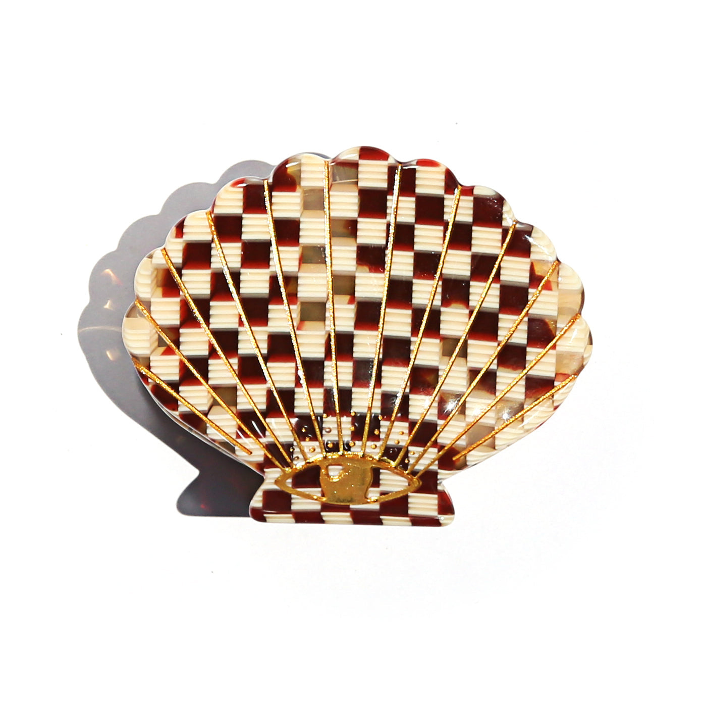 Shell Hair Clip Check