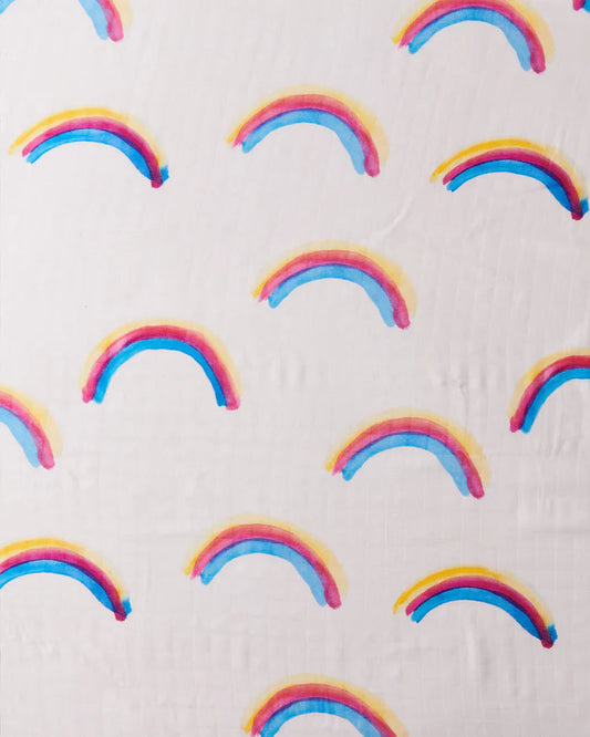 Rainbow Love Swaddle