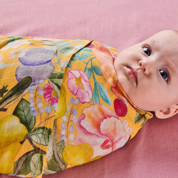 Abundance Marigold Swaddle