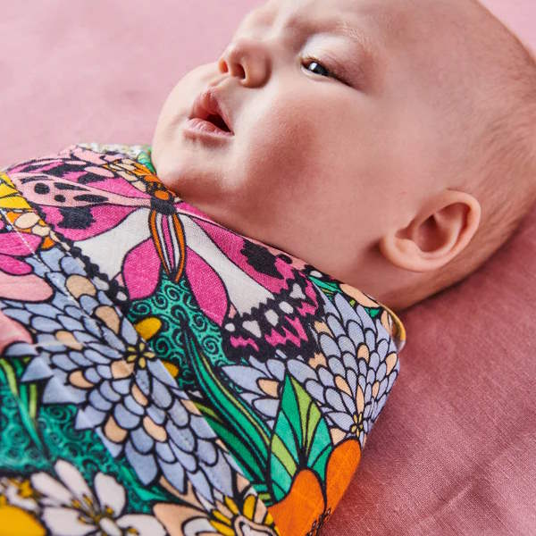 Bliss Floral Swaddle