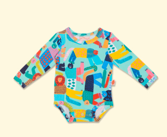 Party Animal Ls Babysuit