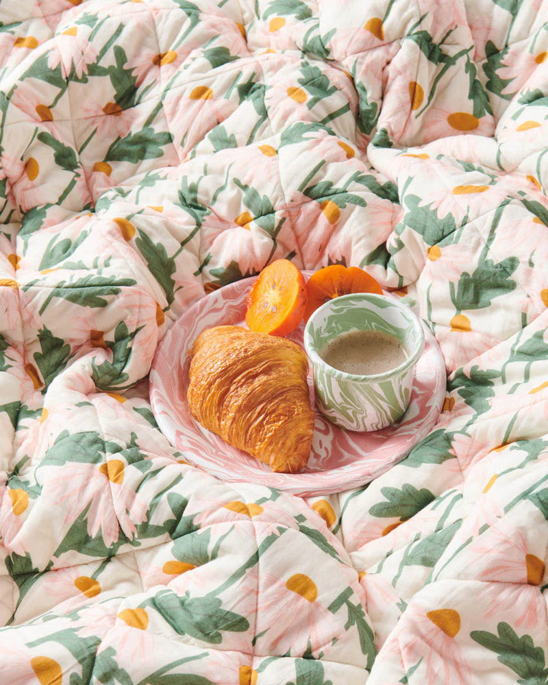 Daisy Bunch Quilted Bedspread