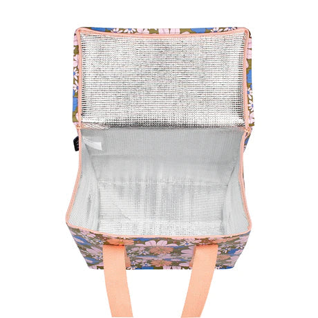 Cooler Bag Blue Flowers