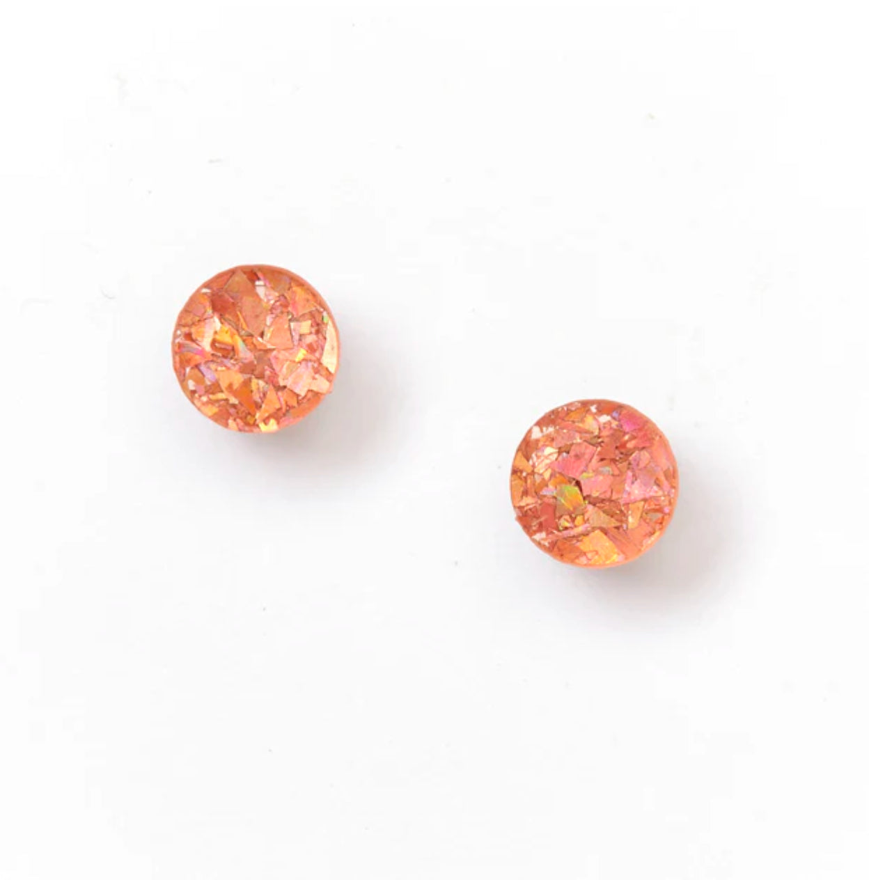 Mini Circle Stud Pink