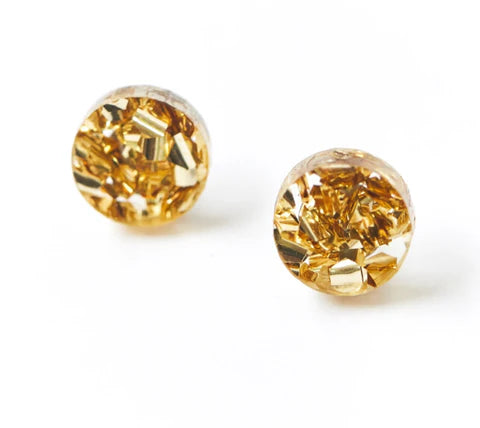 Mini Circle Stud Gold