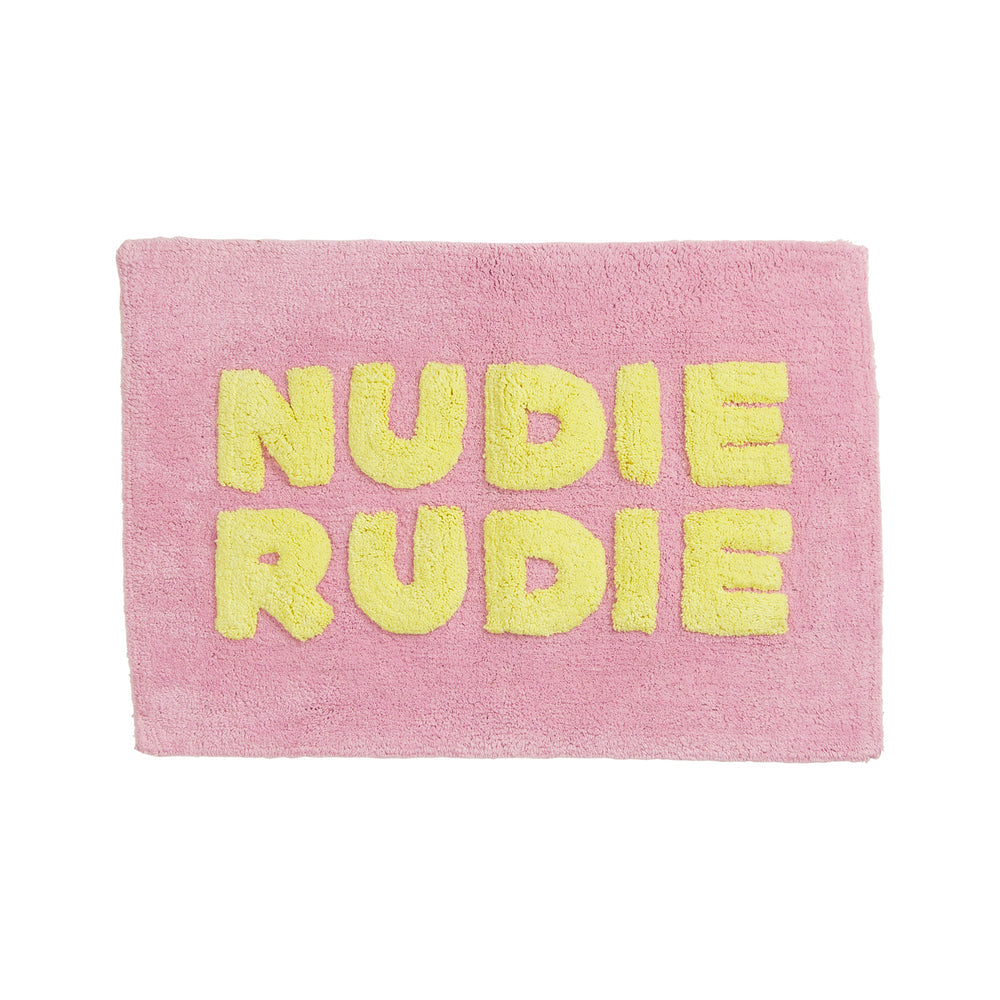 Tula Nudie Bath Mat Mauve Mini