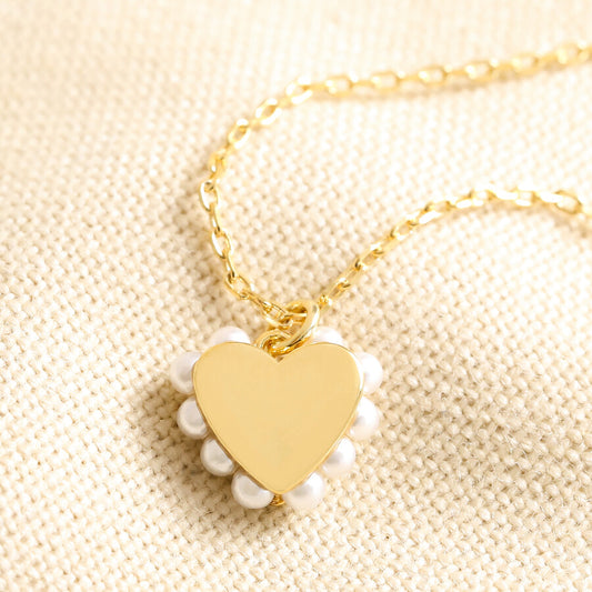 Pearl Heart Necklace