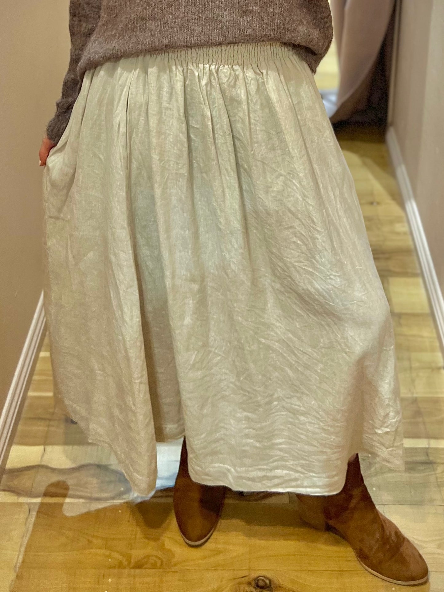 Elsie Skirt Natural