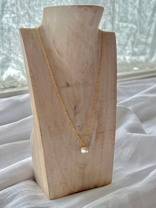 Penny Pearl Necklace