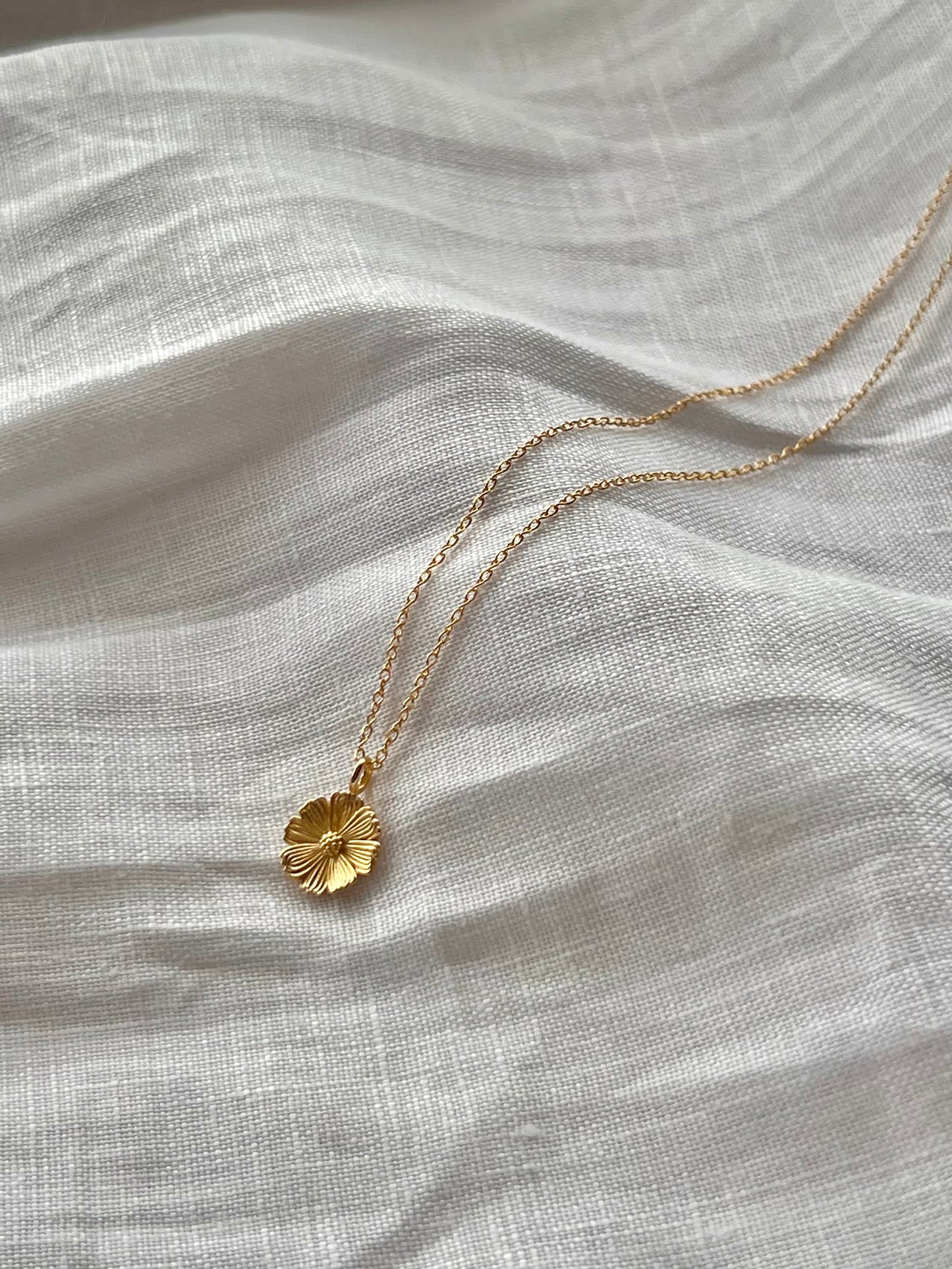 Petal Gold Necklace