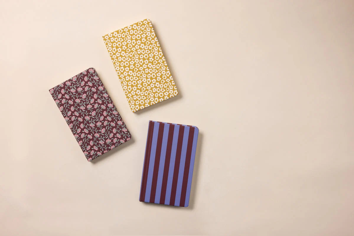 Mustard Floral Journal