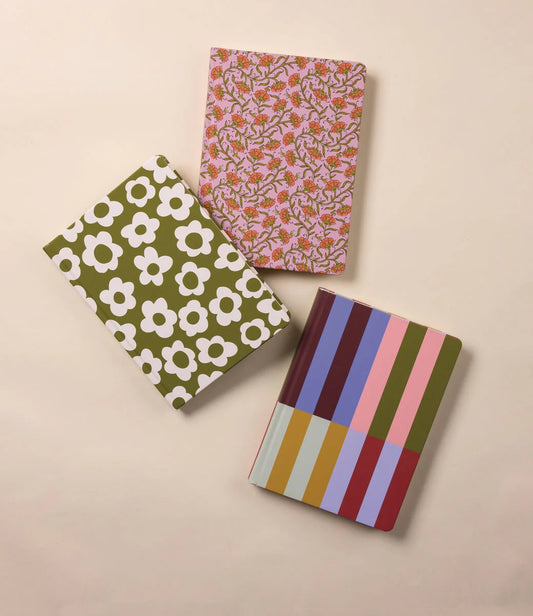 Green Floral Journal