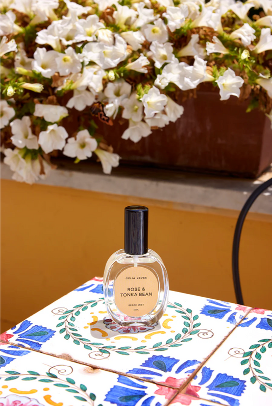 Rose + Tonka Bean Room + Linen Spray