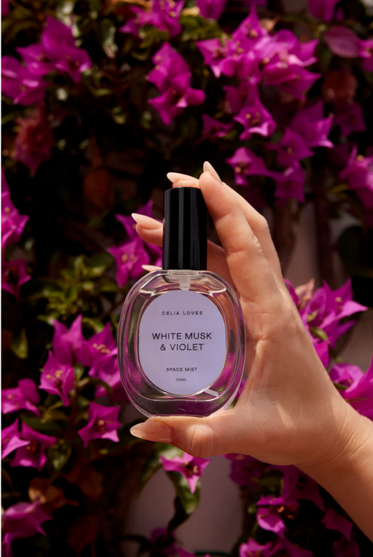 White Musk + Violet Room + Linen Spray
