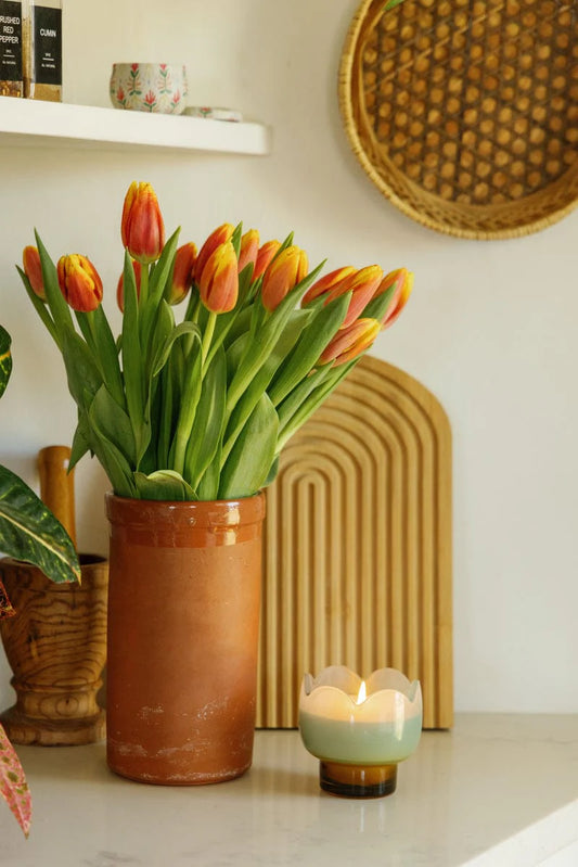 Wisteria + Willow Tulip Candle