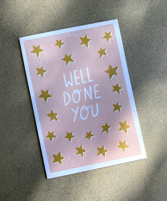 Well Done You Card