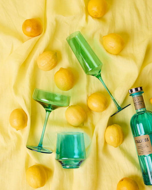 Pistachio Crush Champagne Set