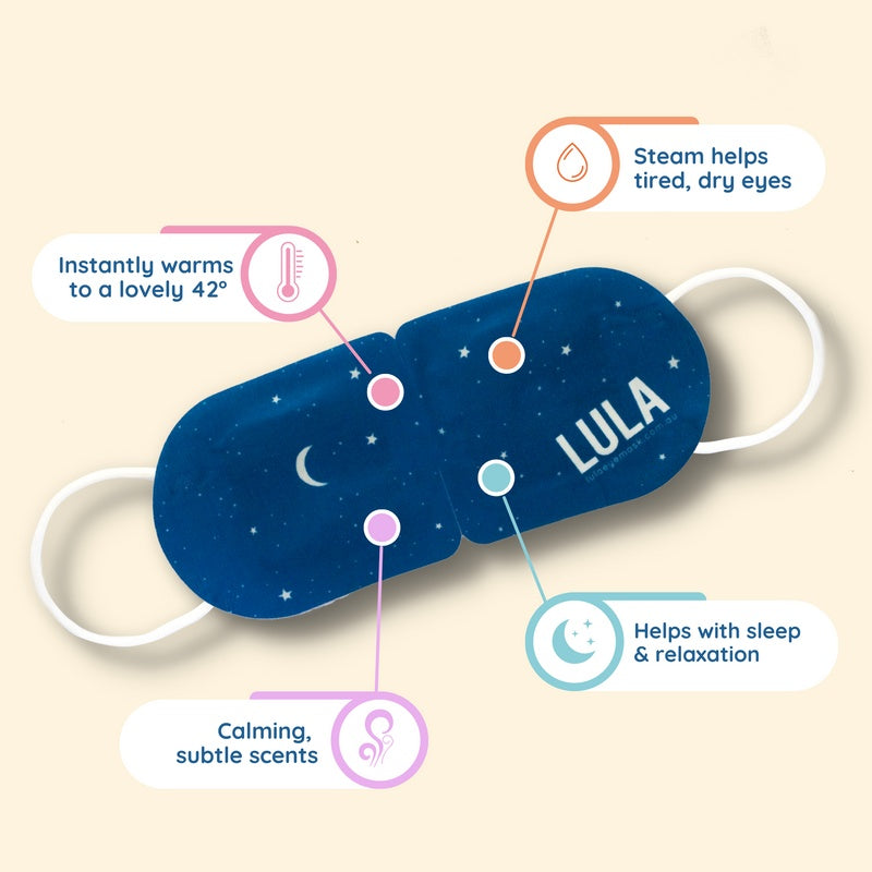 Lula Self-Warming Eye Mask - Unscented