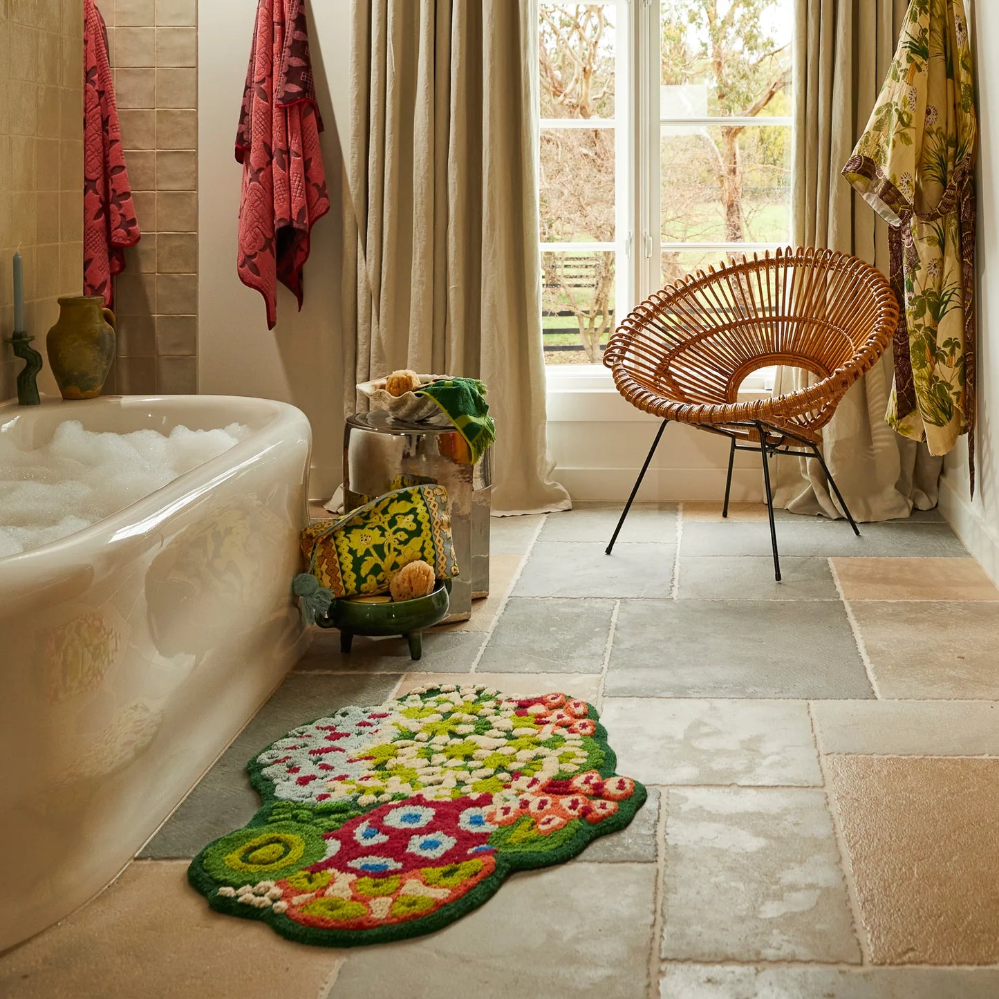 Coralie Bath Mat