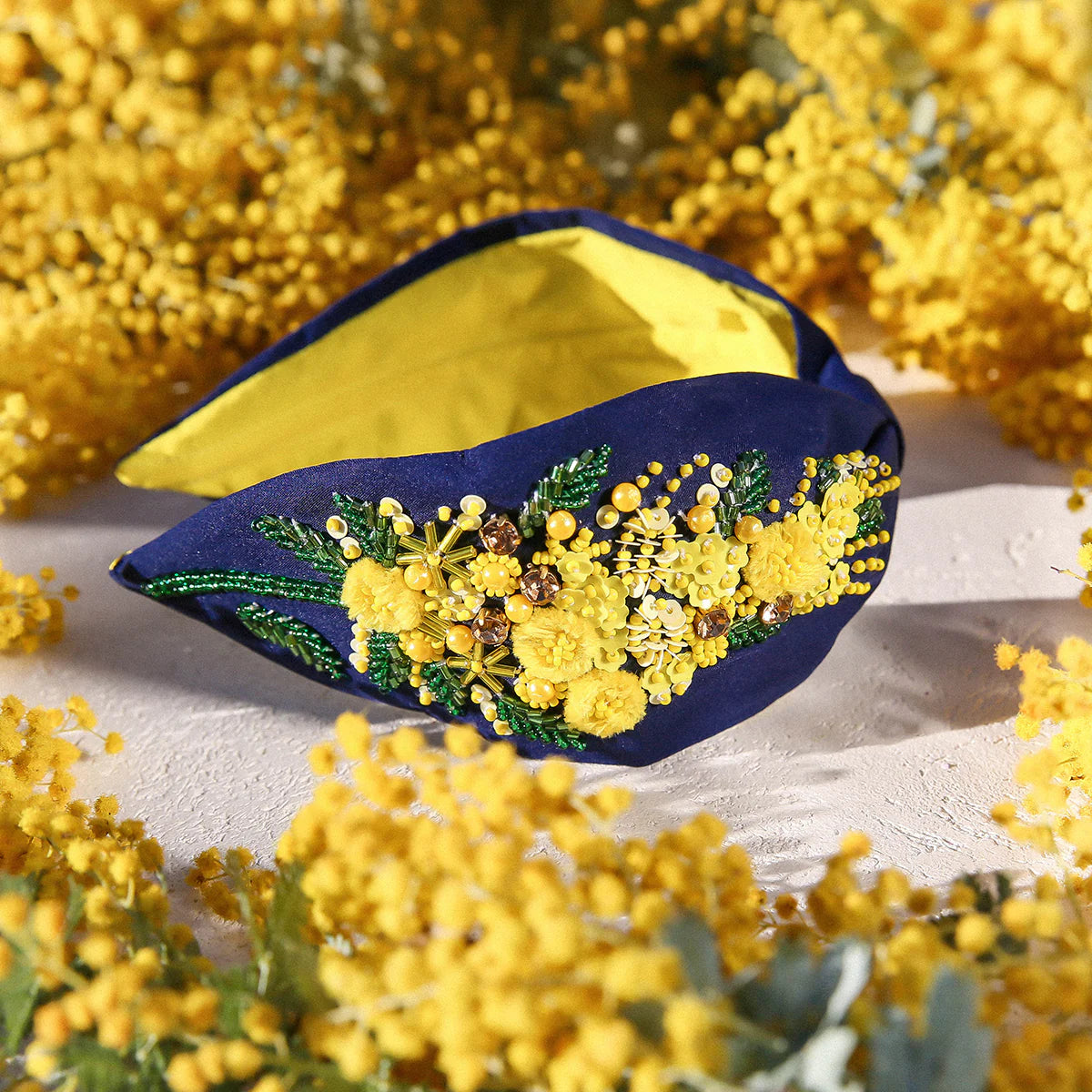 Wattle Beaded Headband