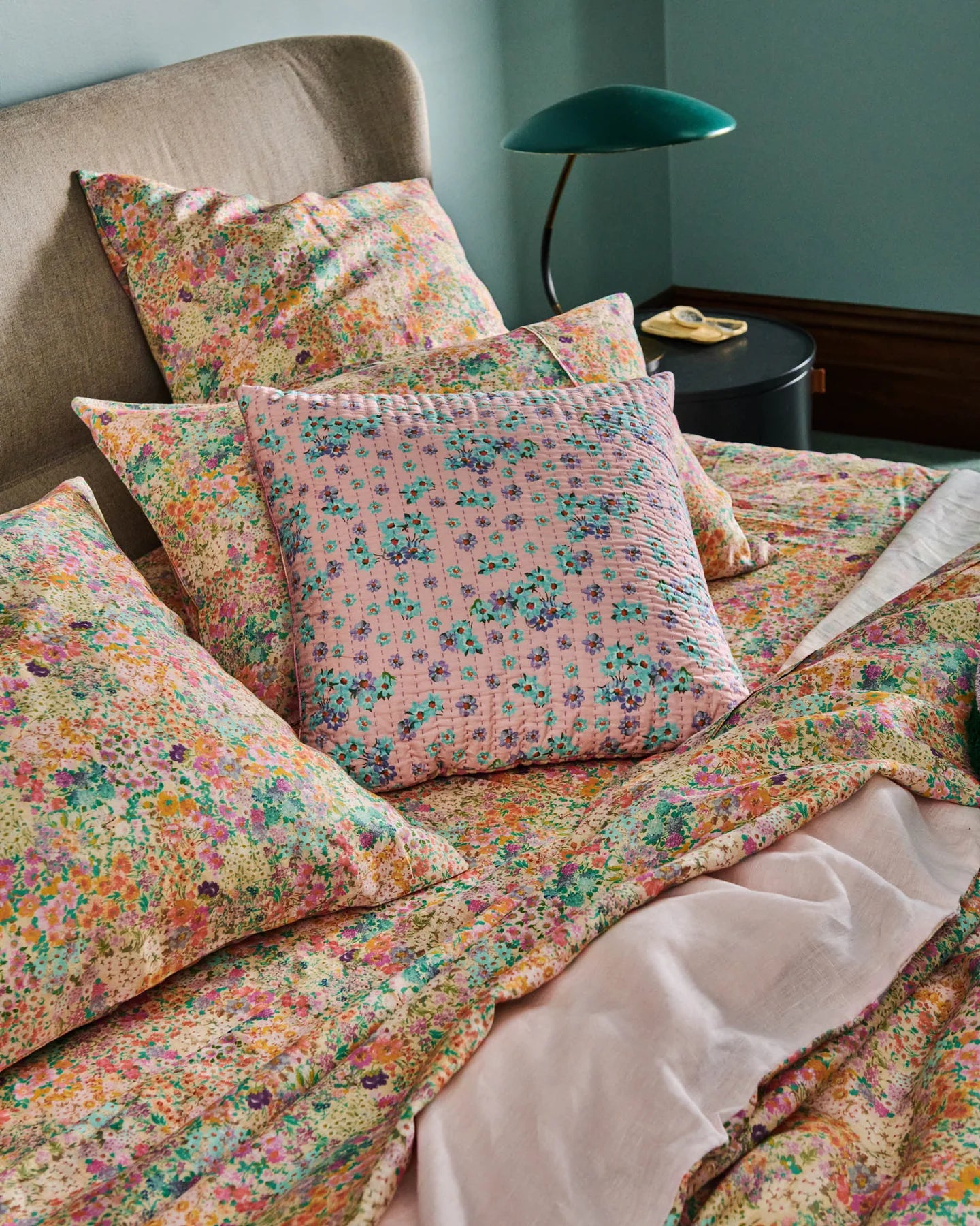 Little Bit Ditsy Euro Pillowcase Set