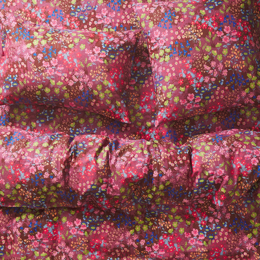 Aisha Plumberry Euro Pillowcase Set