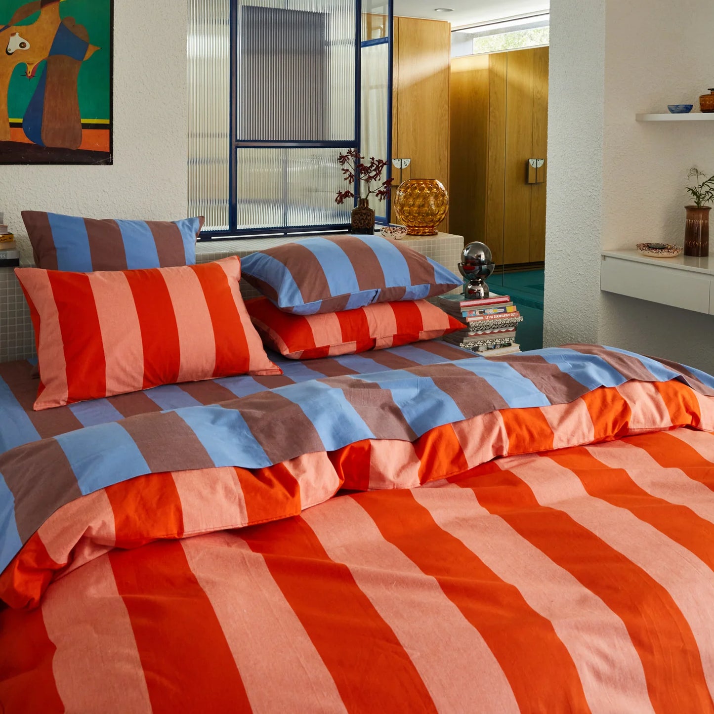 Blanca Pillowcase Set Aperol