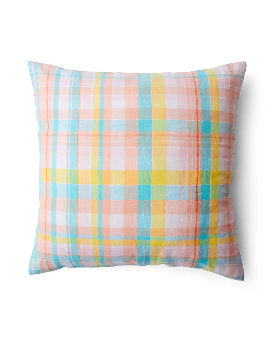 Paradise Tartan Euro Pillowcase Set