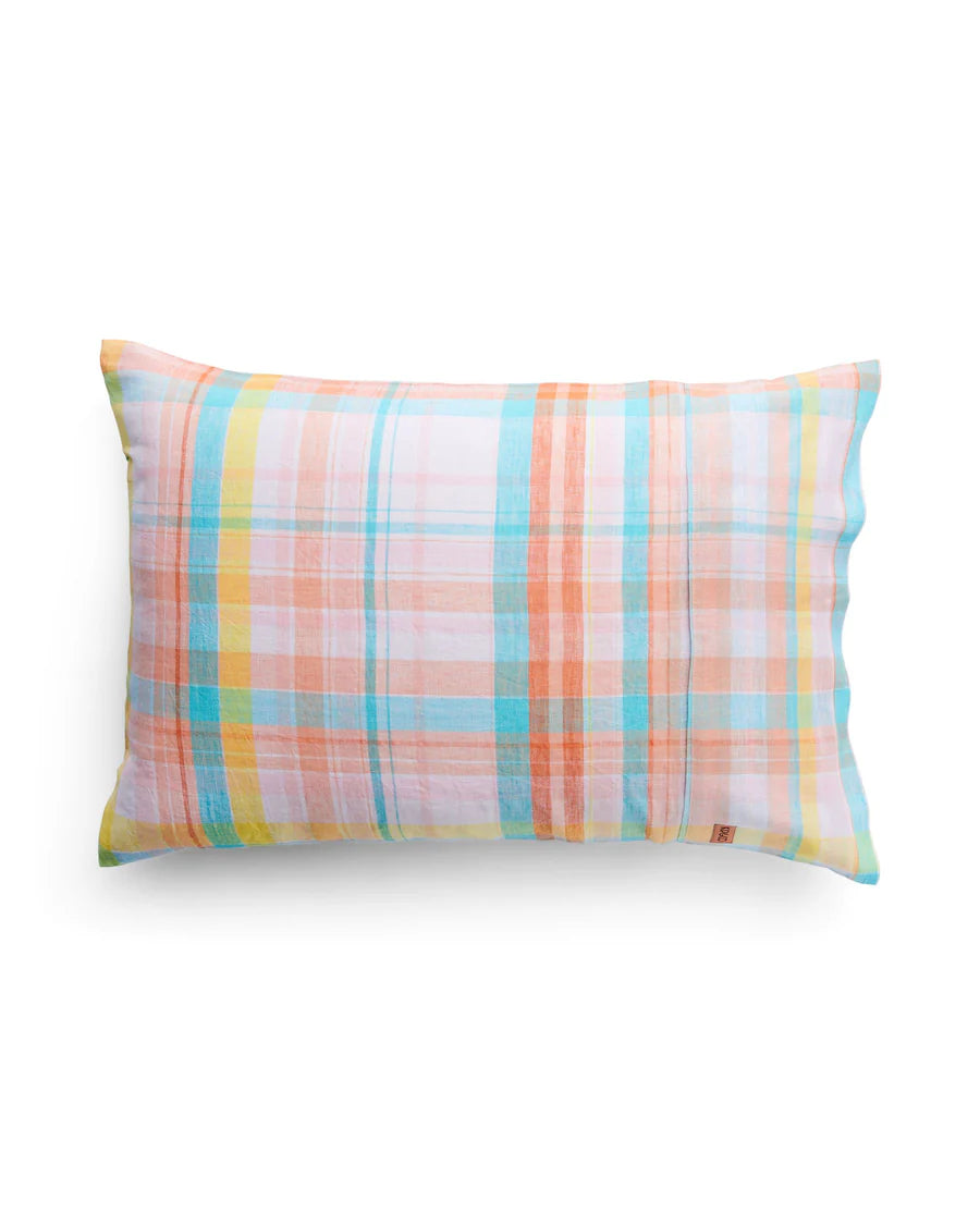 Paradise Tartan Pillowcase Set