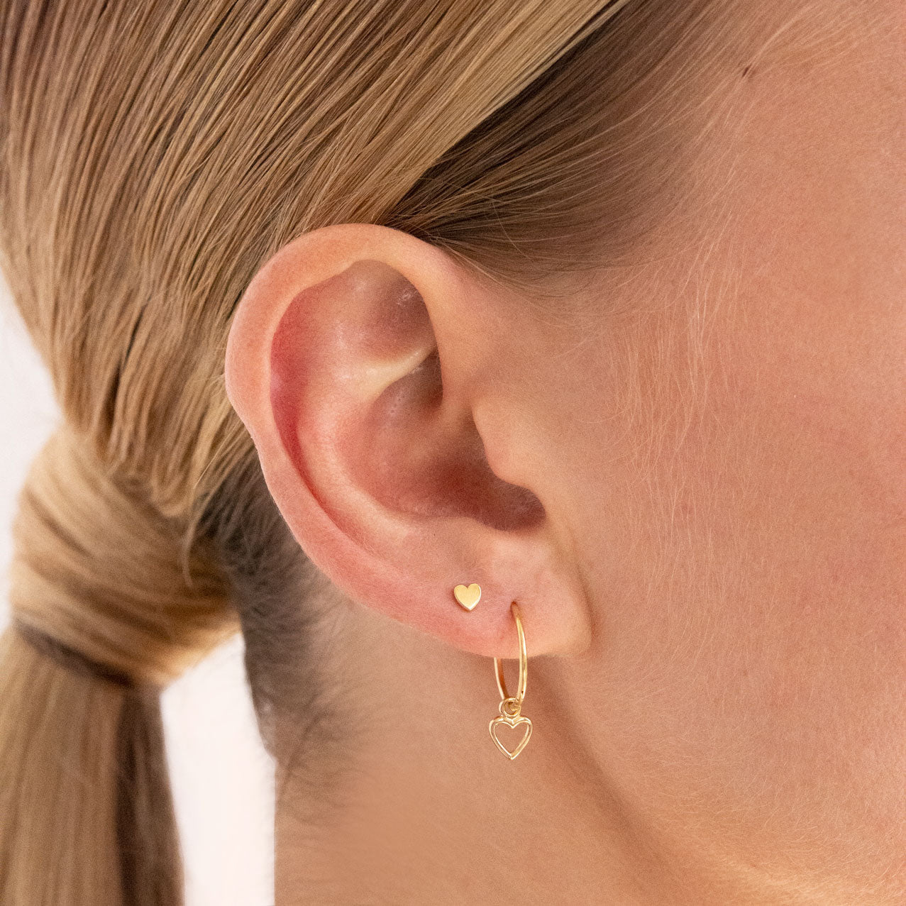Micro Heart Stud