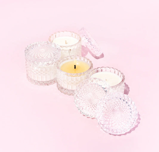 Clear Quartz - Vanilla Bean + Chocolate Parfait (Petite)