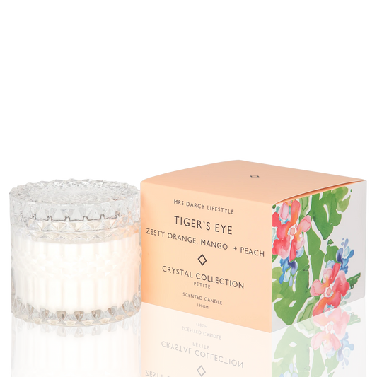 Candle Tiger's Eye - Zesty Orange, Mango + Peach (Petite)