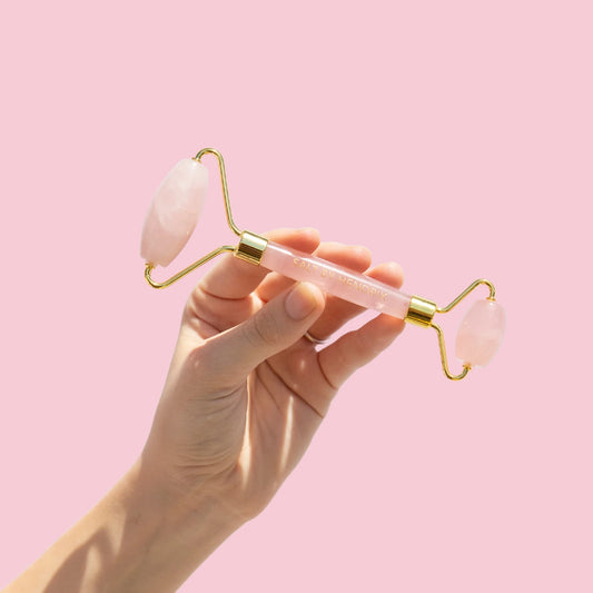 Face Roller - Rose Quartz