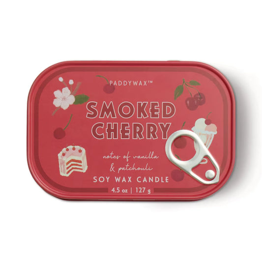 Smoked Cherry Tin Candle