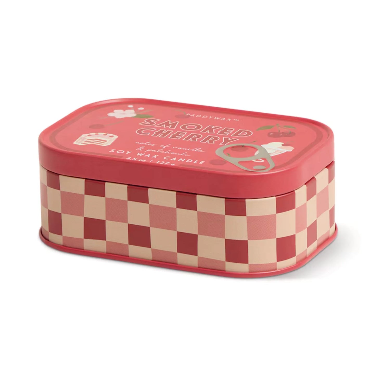 Smoked Cherry Tin Candle