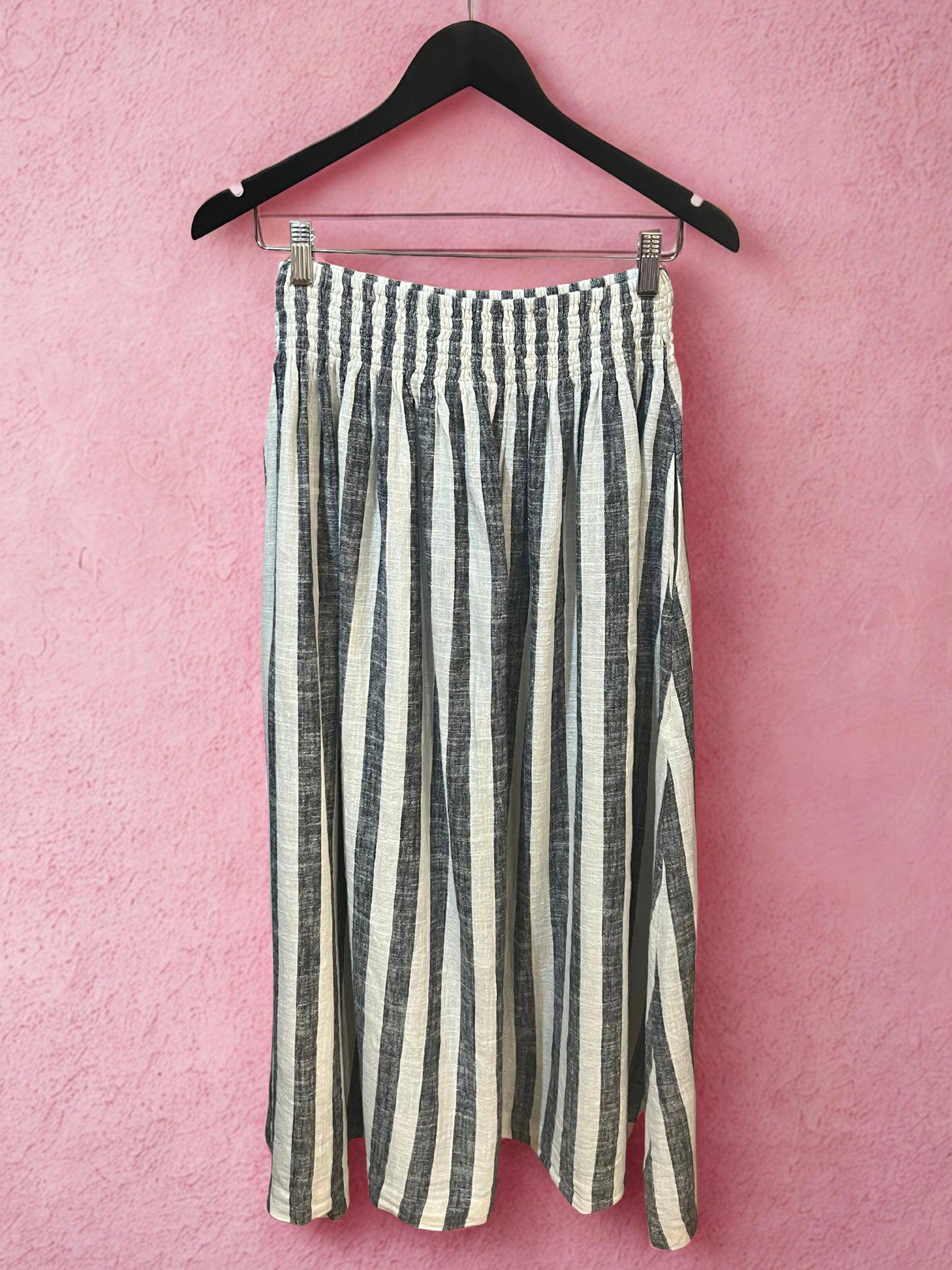 Elsie Skirt Black Stripe