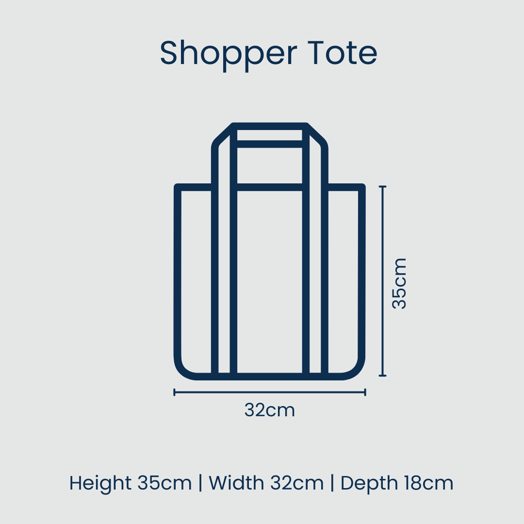 Shopper Tote – Multi Stripe