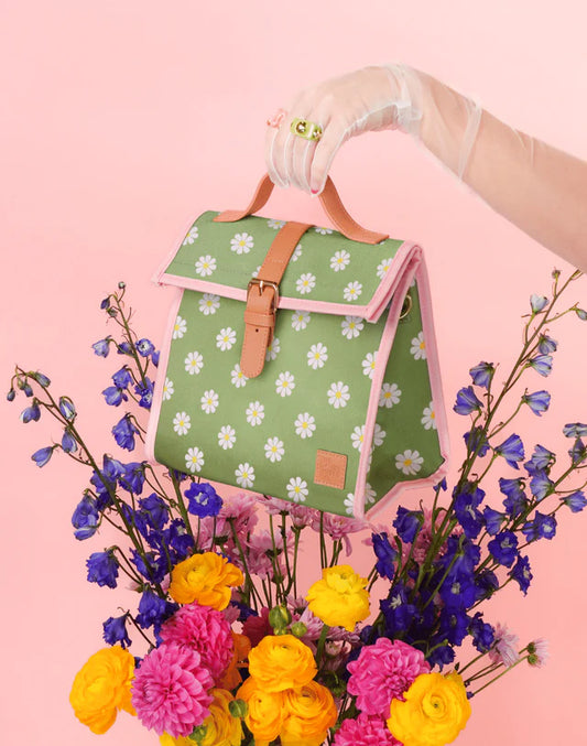 Flower Bed Lunch Bag