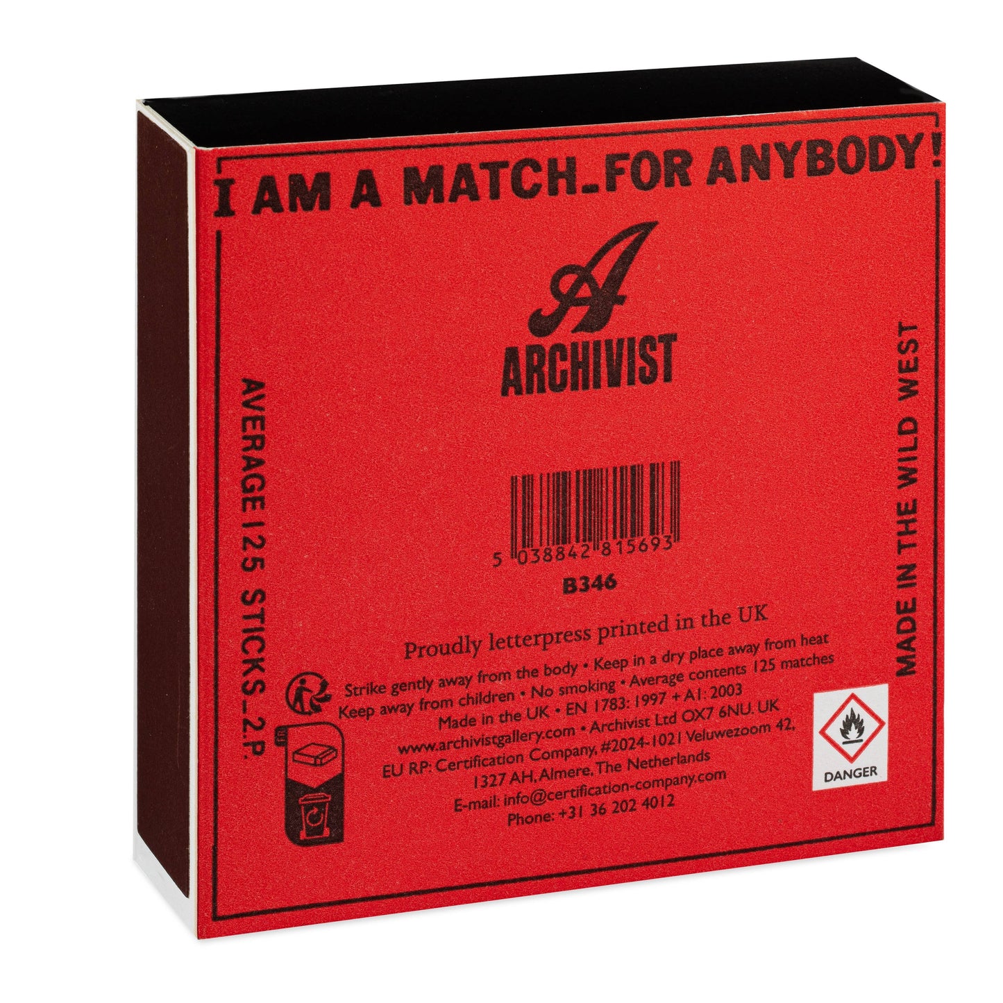 Cowgirl - Safety Matches
