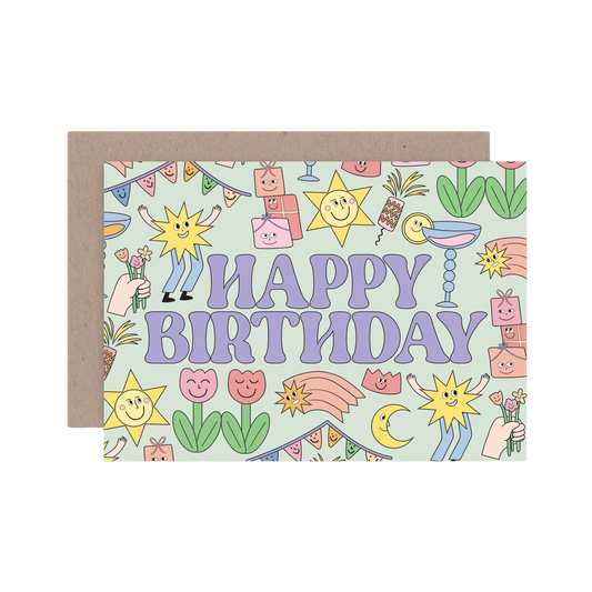 Happy Birthday Party Card