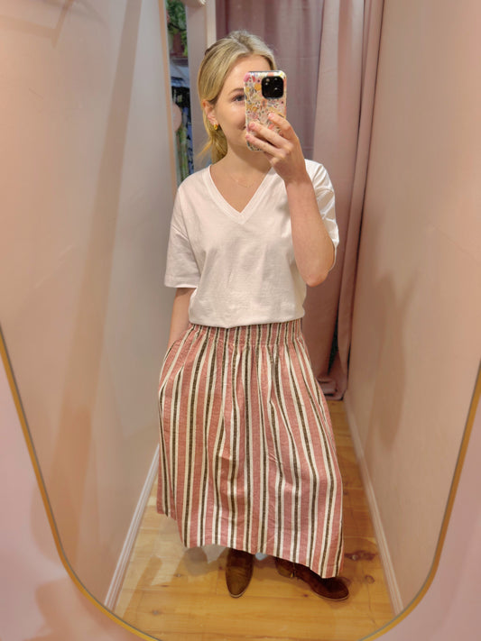 Elsie Skirt Cherry Ripe