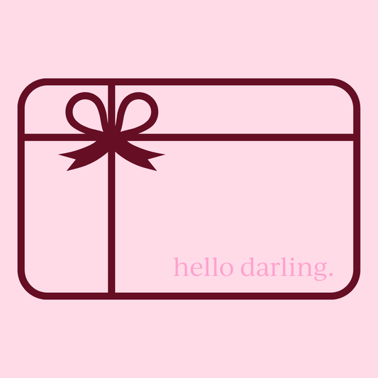 Hello Darling Gift Card