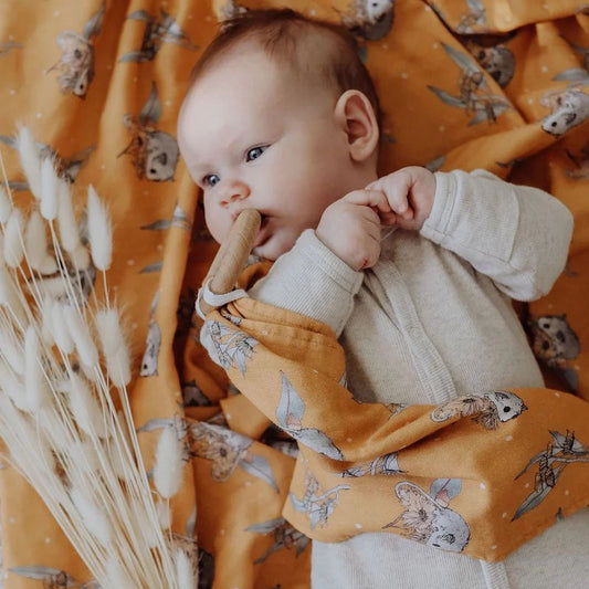 Possum & Gumnut Bamboo Comforter