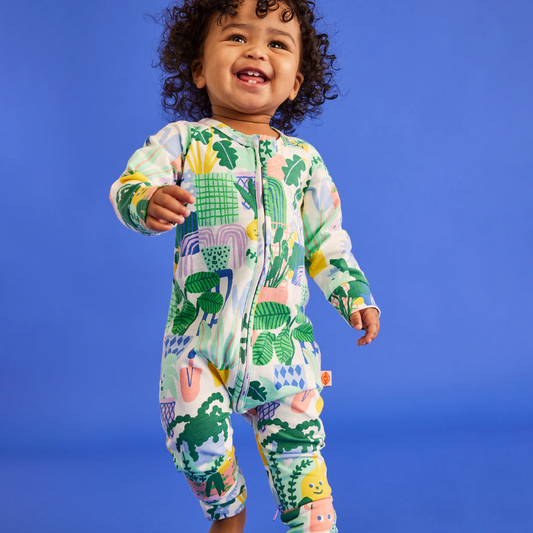 Nursery Rhyme Ls Zipsuit